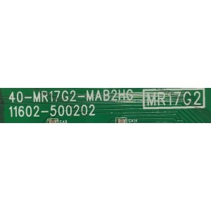 MAIN PARA TV TCL ORIGINAL 4K UHD HDR ROKU TV / NUMERO DE PARTE 30801-000169 / 40-MR17G2-MAB2HG / 30800-000189 / V8-MR17K01-LF / 11602-500202 / MR17G2 / PANEL LVU500NDEL / DISPLAY CV500U2-L02 / MODELO 50S435